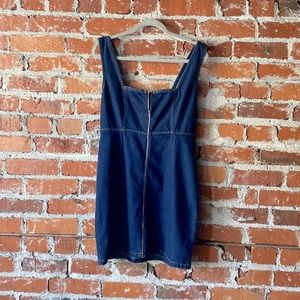 BDG Denim Zip Up Dress
